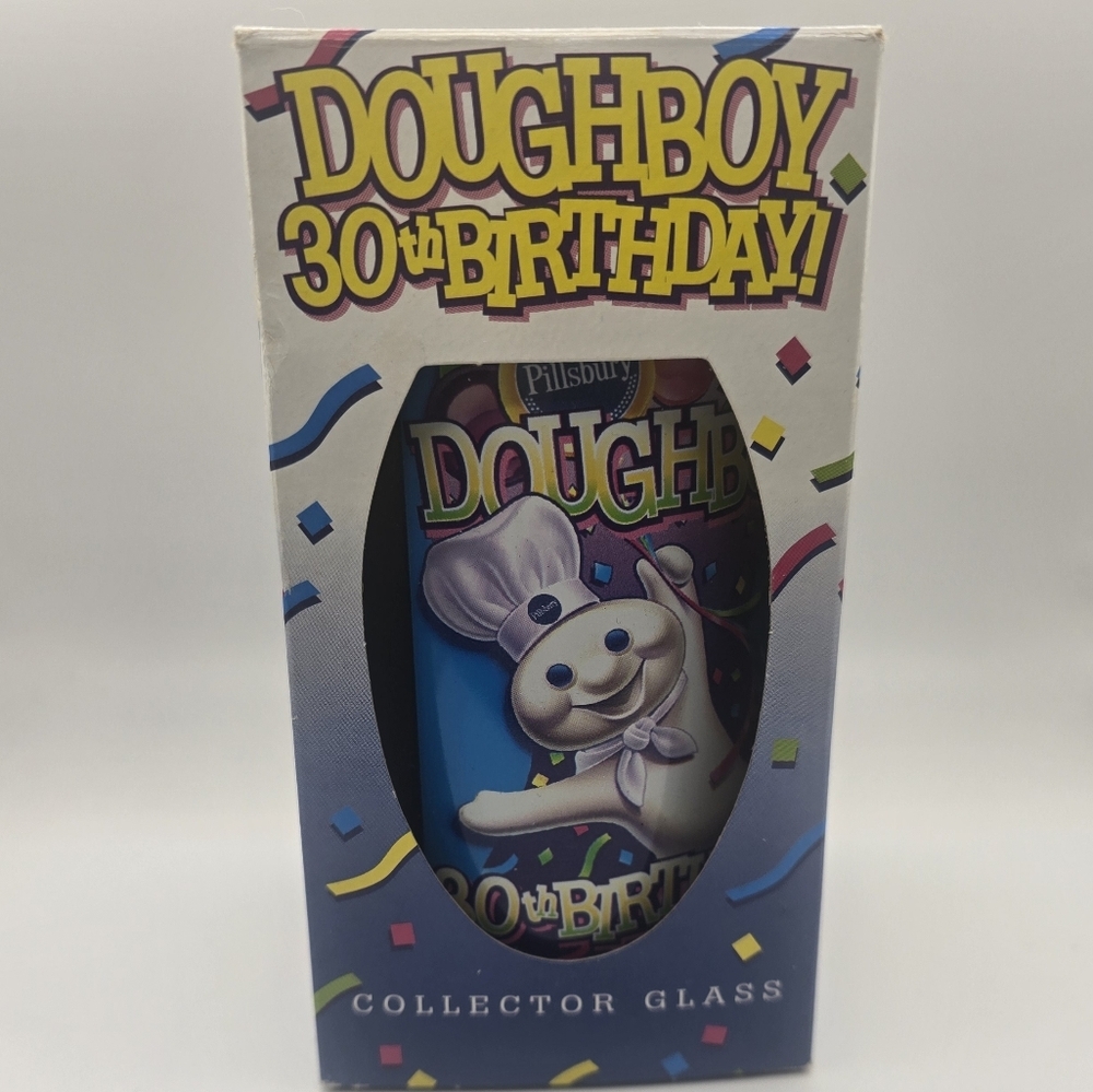 Doughboy 30th Birthday Collector Glass